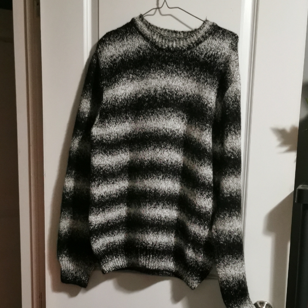 Dockers‎ Monochrome Striped Crewneck Sweater